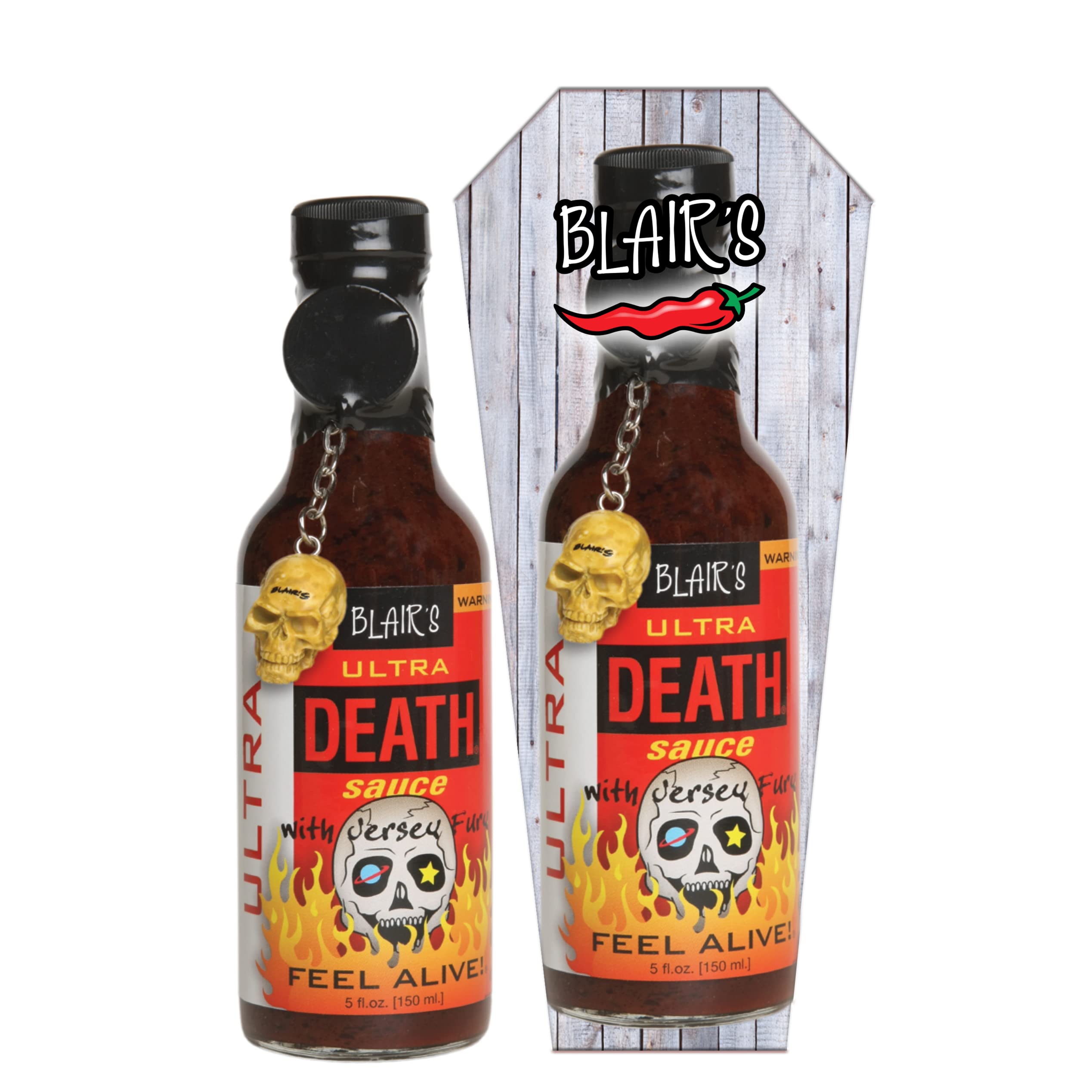 Amazon.com : Blair's Ultra Death Sauce 5 Oz - Habanero, Jolokia